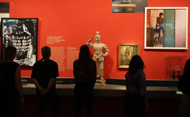 São Paulo (SP), 26/03/2025 - Exposição Histórias do Masp, mostra que percorre mais de sete décadas da história do museu, no edifício Pietro Maria Bardi, prédio anexo do Museu de Arte de São Paulo Assis Chateaubriand - Masp, na Avenida Paulista. Foto: Rovena Rosa/Agência Brasil
