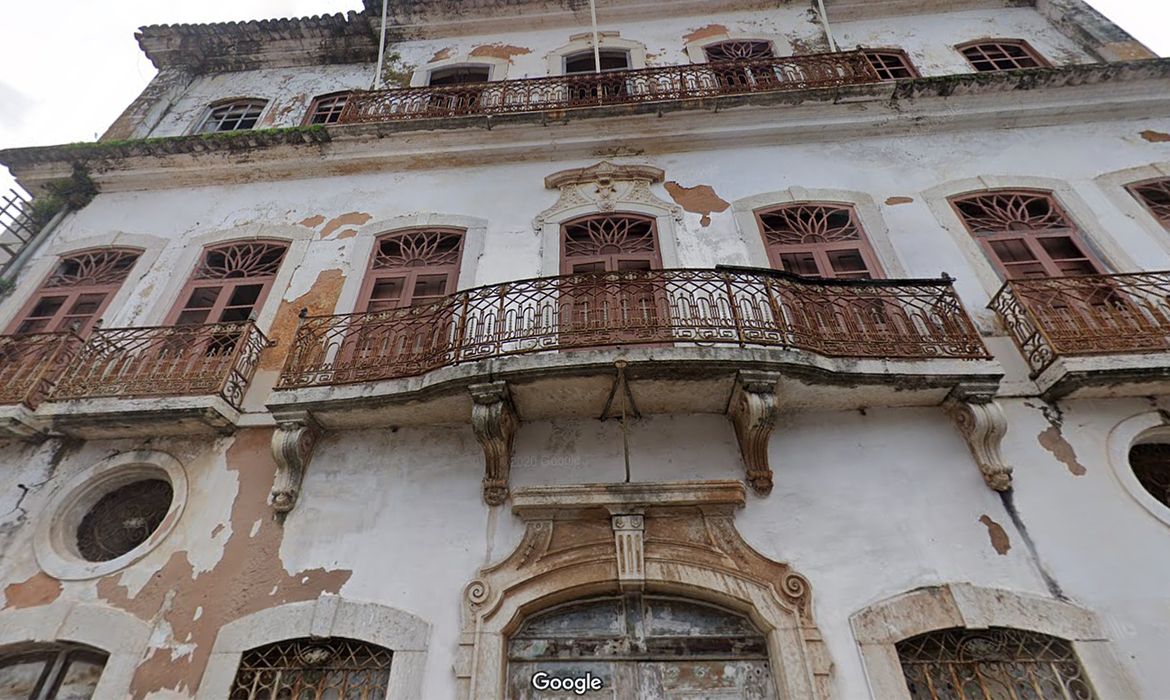 Um palacete, localizado na região central de São Luís, será transformado em polo cultural e turístico da capital do do Maranhão