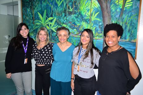 Ingra Morales, Érica Manuli, Ester Sabino, Flávia Sales, Jaqueline Goes participaram do sequenciamento do coronavírus no Brasil. 