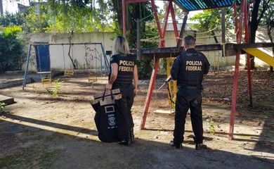Polícia Federal prende homem no Rio com arquivos de violência sexual contra crianças.
