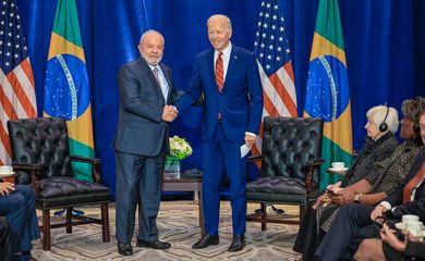 Nova York, EUA, 20.09.2023 - Presidente da República, Luiz Inácio Lula da Silva, se encontra com o Presidente dos Estados Unidos, Joe Biden, em Nova York. Foto: Ricardo Stuckert/PR