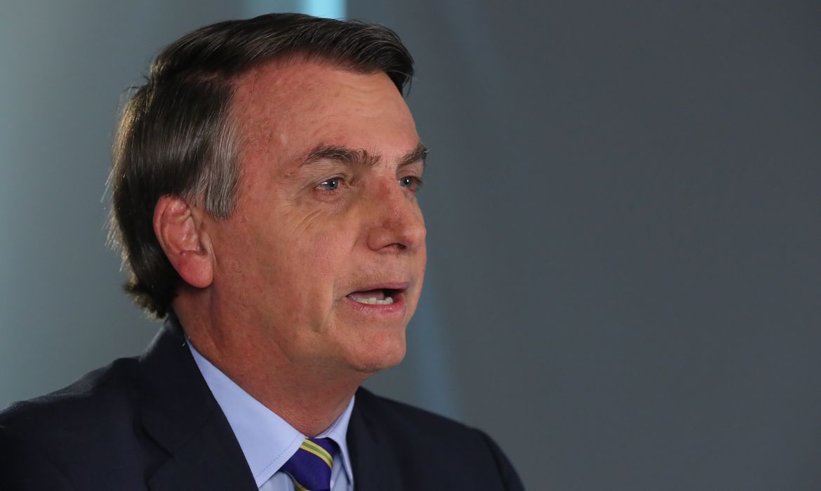 O presidente da República, Jair Bolsonaro, faz pronunciamento em Rede Nacional de Rádio e Televisão.