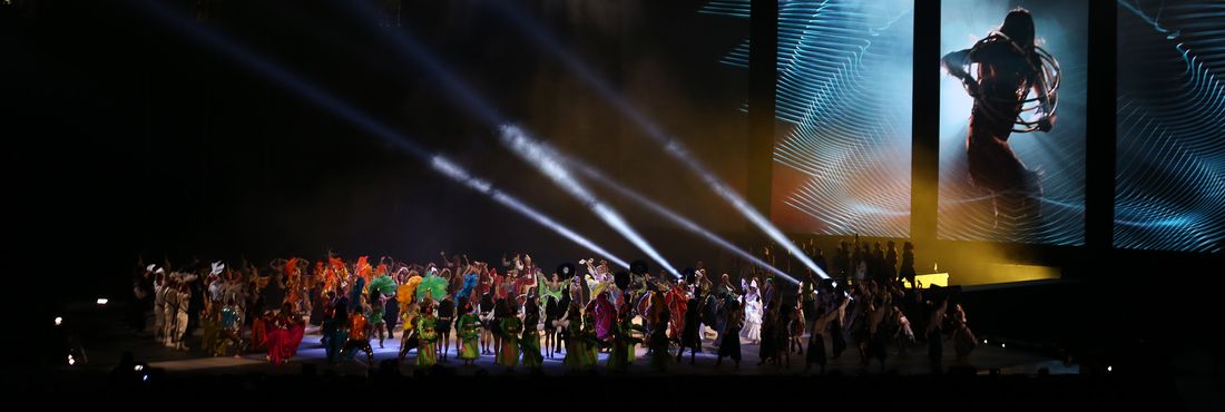 Cirque du Soleil abriu os jogos Pan-Americanos de Toronto