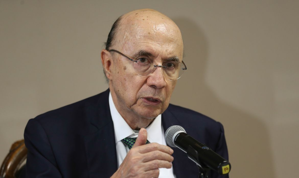 Brasília - Ministro da Fazenda, Henrique Meirelles, participa de reunião no TST para esclarecer questões sobre o ajuste fiscal(Fabio Rodrigues Pozzebom/Agência Brasil)