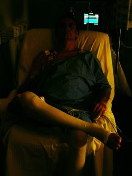 Divulgação/Twitter/Agência Brasil Candidato à Presidência Jair Bolsonaro (PSL) no Hospital Albert Einstein