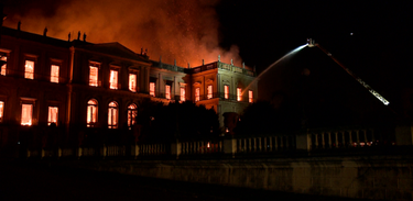 Incêndio no Museu Nacional do Rio de Janeiro