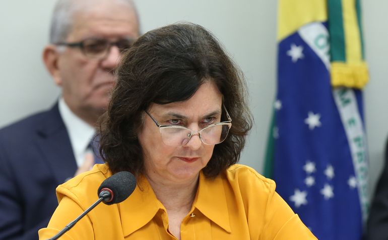 Brasília (DF) 09/08/2023 Ministra da Saúde, Nísia Trindade, durante audiência pública na comissão de Fiscalização Financeira e Controle da Câmara. Foto Lula Marques/ Agência Brasil