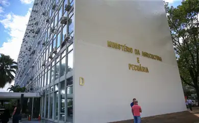 Fachada do ministério da Agricultura e Pecuária