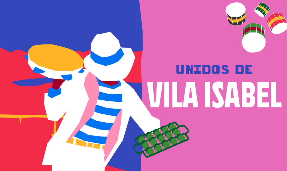 Arte Carnaval 2025 - Unidos de Vila Isabel