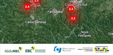 tremores no Rio Grande do Sul