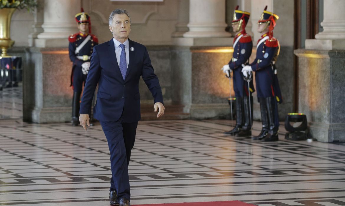 Presidente da República Argentina, Mauricio Macri.
