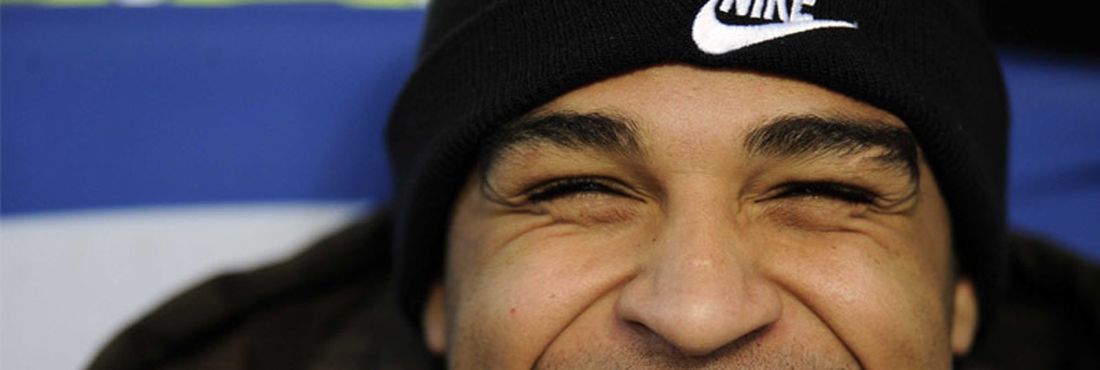 O jogador Adriano