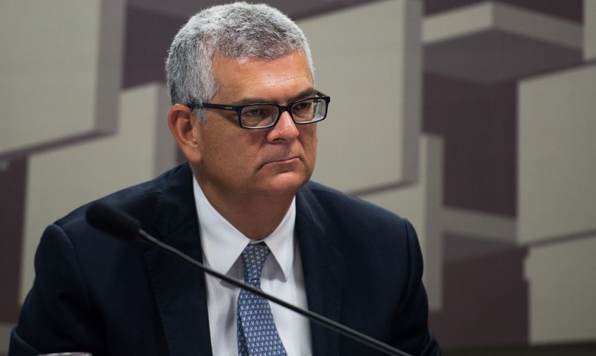 O diretor financeiro da Petrobras, Ivan de Souza Monteiro (Marcelo Camargo/Agência Brasil)