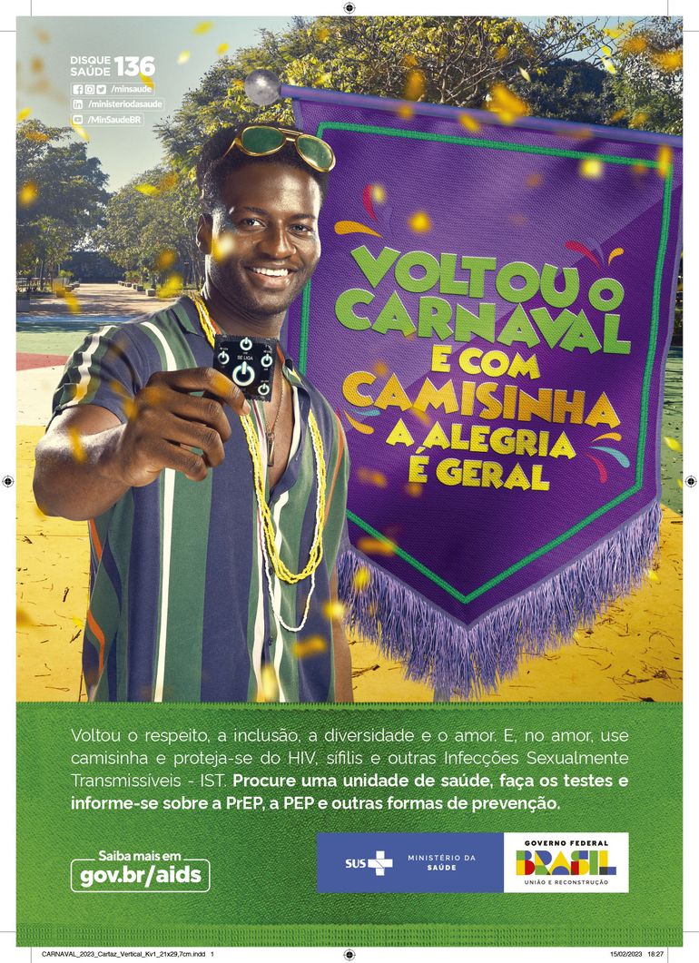 CAMPANHA CARNAVAL SEGURO | Agência Brasil