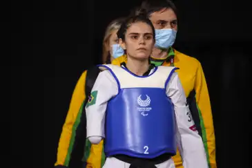 Rogerio Capela/CPB/Direitos Reservados Silvana Fernandes, taekwondo paralímpico, jogos de tóquio