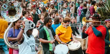 Bloco de carnaval de rua &quot;Só toca bloco&quot; (RJ)