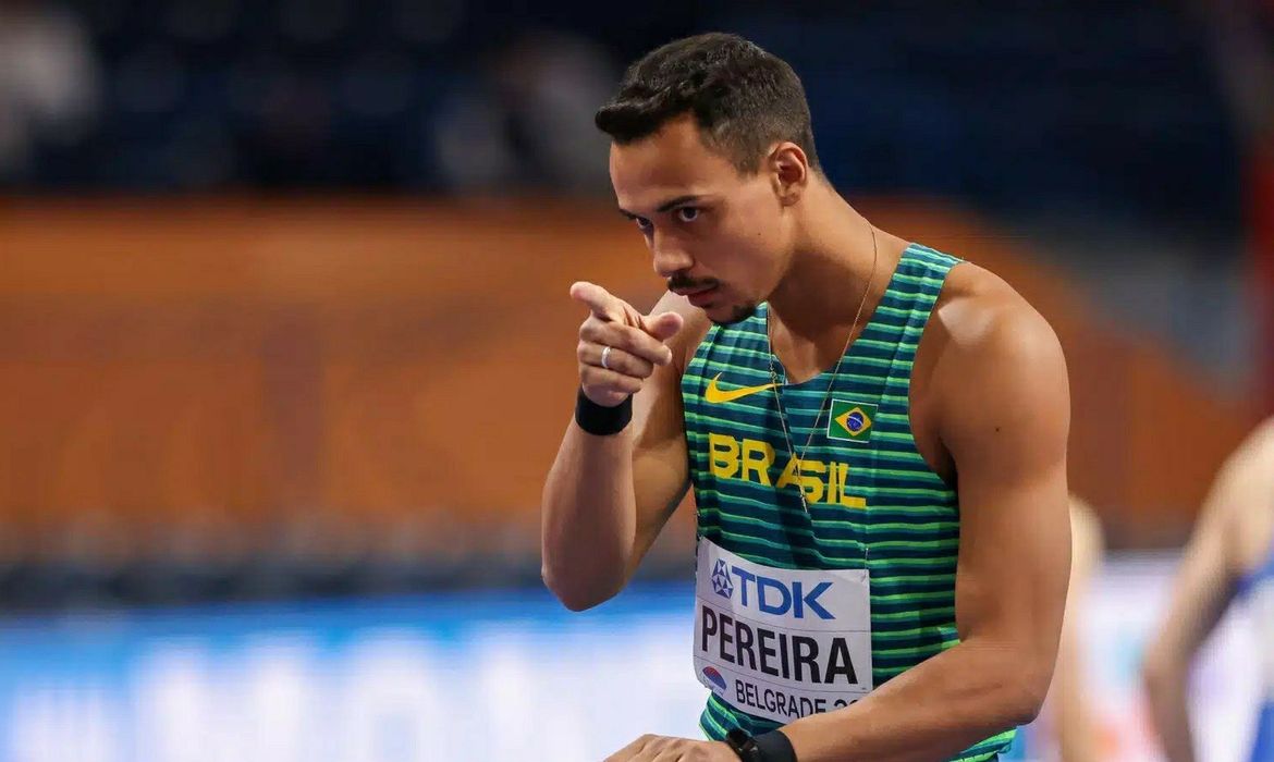 Rafael Pereira é prata nos Jogos Paavo Nurmi na provas dos 110m com barreiras - em 13/06/2023