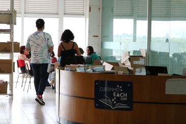 Cursinho preparatório para o vestibular da Universidade de São Paulo - USP Leste. -Rovena Rosa/Agência Brasil