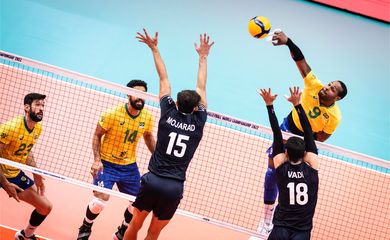 seleção vôlei, brasil, mundial, irã