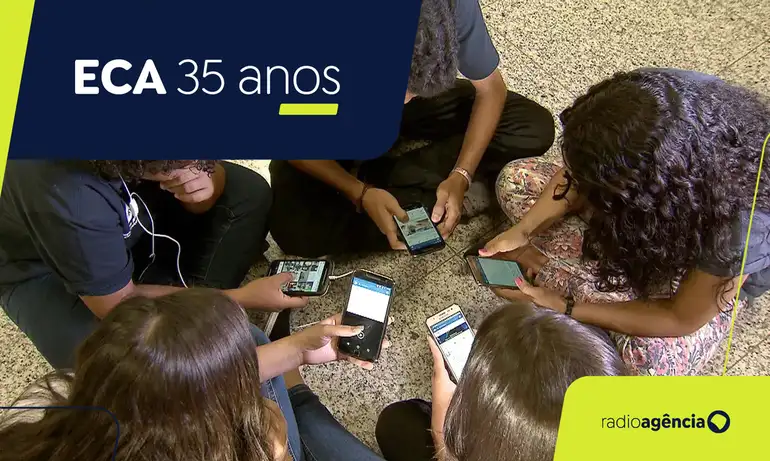 Brasília (DF), 11/07/2025 - Arte para matéria sobre o Estatuto da Criança e do Adolescente. Arte/Agência Brasil