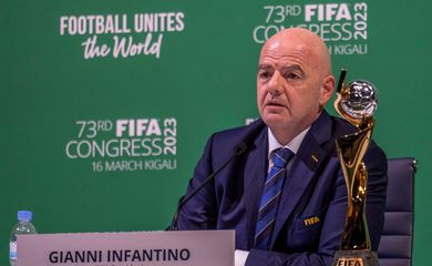 Presidente da Fifa, Gianni Infantino