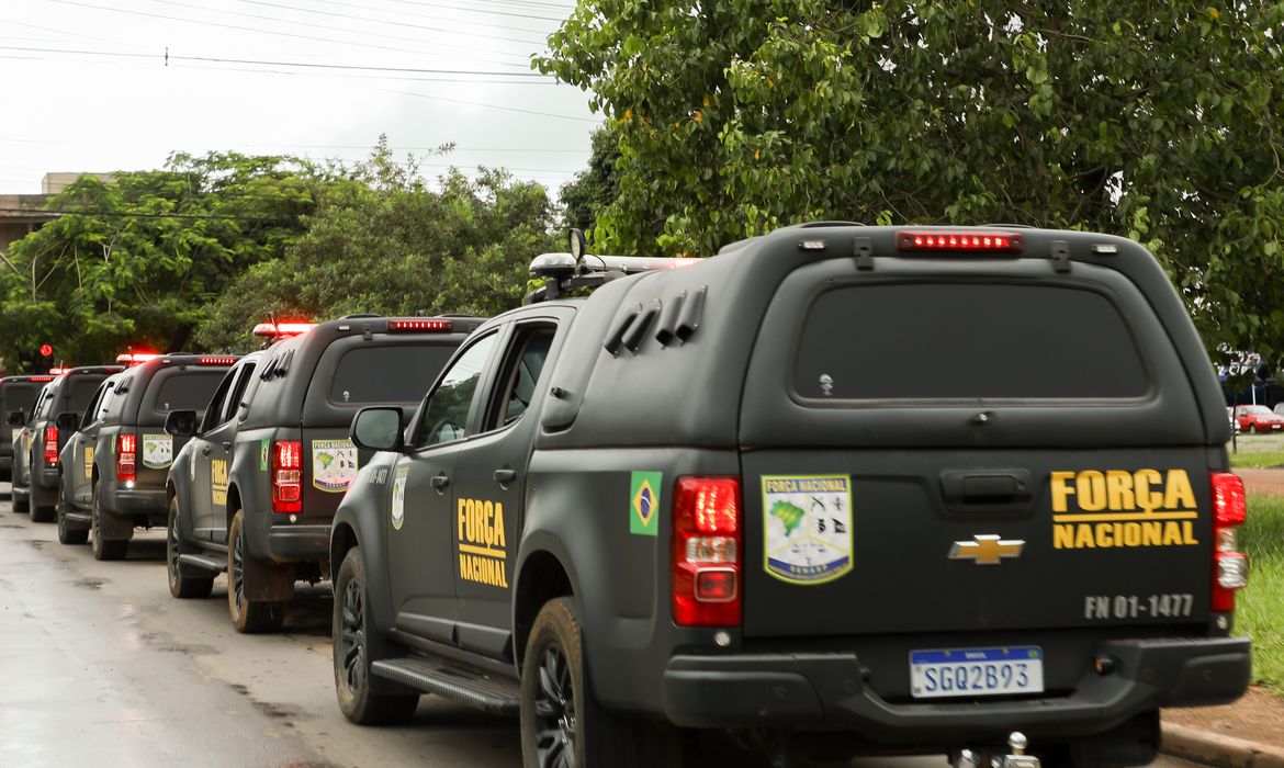 20.02.2024 - Deslocamento da Força Nacional para Mossoró RN. Foto: Jamile Ferraris / MJSP