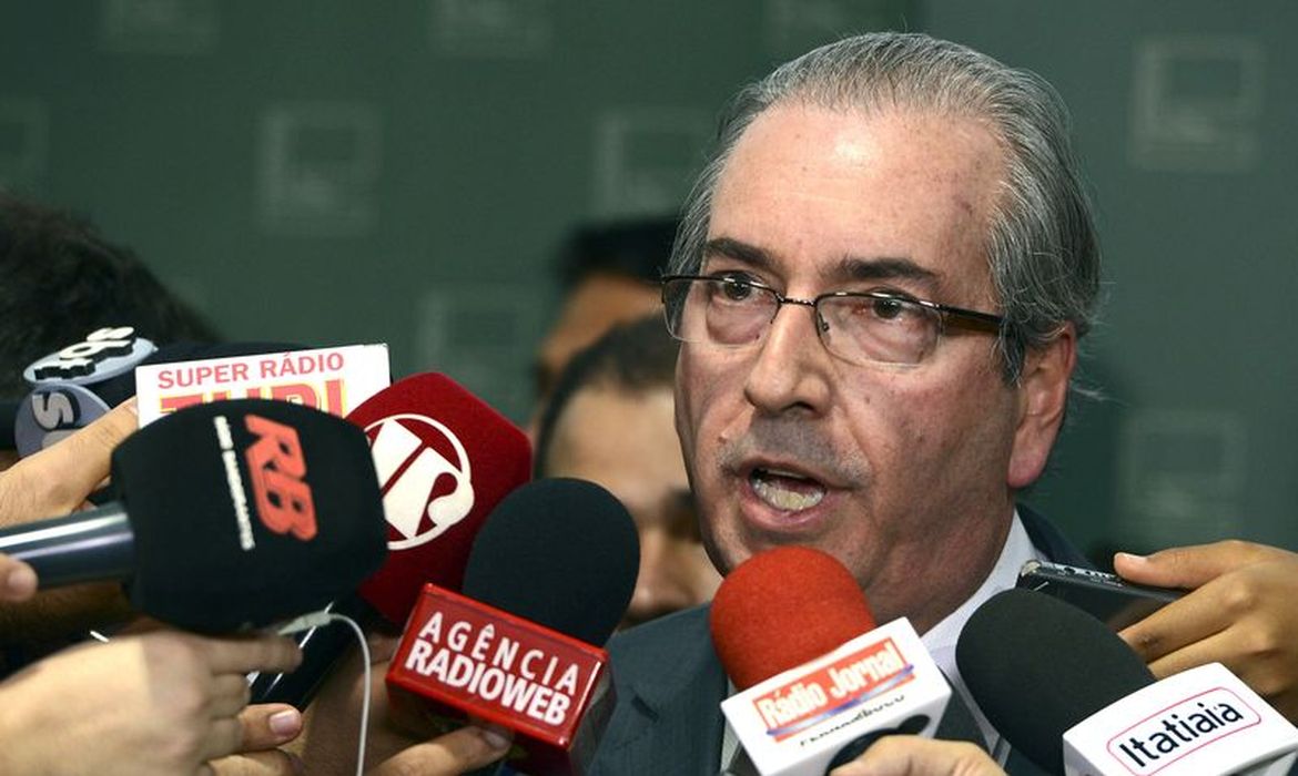 Brasília - O presidente da Câmara dos Deputados, Eduardo Cunha, 