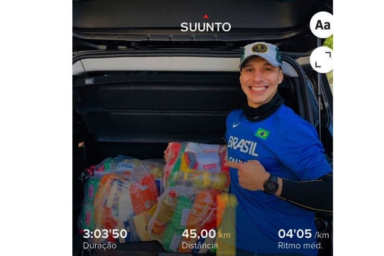 Ultramaratonistas promovem corrida virtual de 90km em RO para ajudar  famílias afetadas pela Covid-19, ro