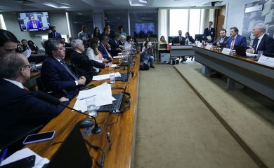 Brasília - 14/10/2025 -O ministro da Fazenda, Fernando Haddad, participa de audiência pública na Comissão de Assuntos Econômicos (CAE) do Senado. Em debate, o projeto de lei (PL 1.087/2025) do governo que isenta do Imposto de Renda quem ganha até R$ 5 mil. Foto: Lula Marques/ Agência Brasil.