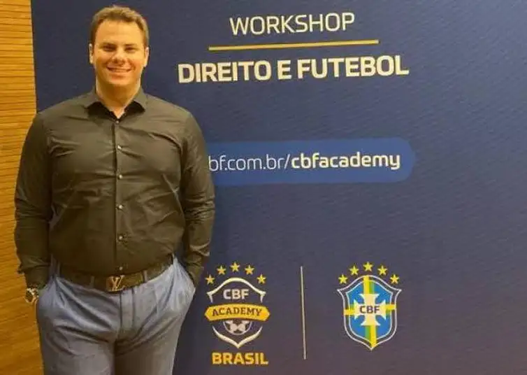 Advogado Filipe Rino, especialista em Direito do Esporte