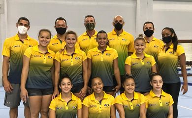 Seleção de Ginástica Artística Feminina.