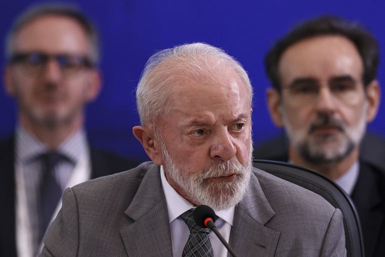 Brasília (DF), 26/02/2025 - O presidente Luiz Inácio Lula da Silva participa da sessão especial de abertura da primeira reunião de sherpas da presidência brasileira do BRICS, no Palácio Itamaraty. Foto: Marcelo Camargo/Agência Brasil