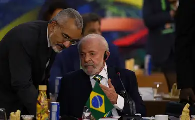 Rio de Janeiro (RJ), 18/11/2024 – O presidente do Brasil, Luiz Inácio Lula da Silva durante lançamento da Aliança Global Contra a Fome e a Pobreza, no G20, na zona central da capital fluminense. Foto: Tomaz Silva/Agência Brasil