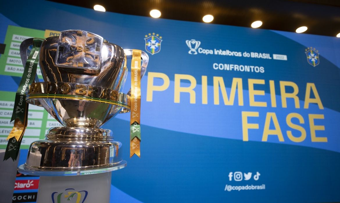 sorteio - copa do brasil 2022 - taça - primeira fase