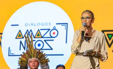 Belém (PA), 05.08.2023 – Diálogos Amazônico, Plenária “Mulheres na Panamazônia - Direitos, Corpos e Territórios por Justiça Socioambiental e Climática”, como parte da programação de Os Diálogos Amazônicos. 
Foto: Audiovisual/PR
