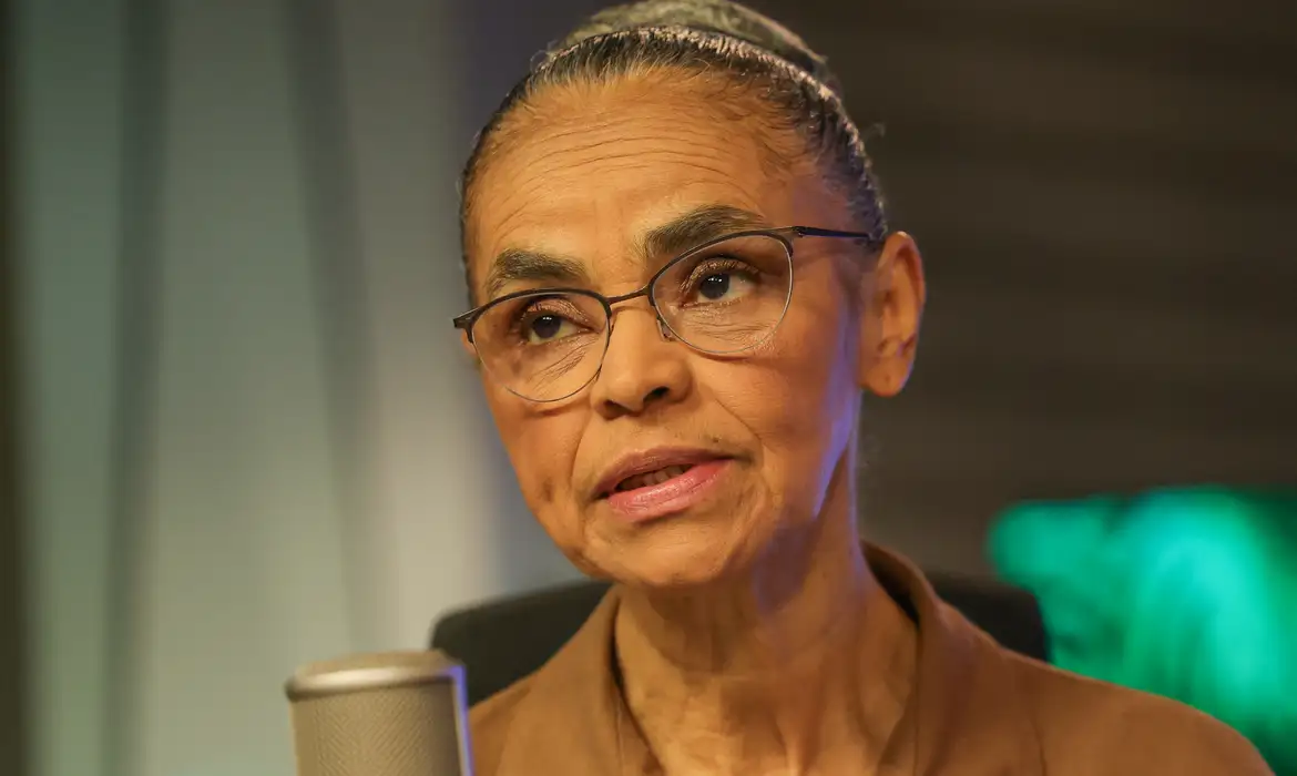 Brasília (DF) 19/03/2025 A ministra do Meio Ambiente e Mudança do Clima, Marina Silva, participa do programa Bom Dia, Ministra Foto: Fabio Rodrigues-Pozzebom/ Agência Brasil