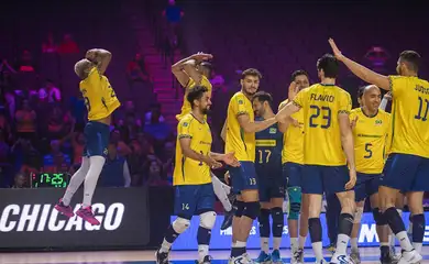 canadá, brasil, vôlei