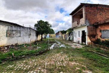 UFAL Iminente colapso de uma mina de exploração de sal-gema da Braskem, provoca afundamento do solo que já condenou milhares de casas em bairros de Maceió. Foto: UFAL
