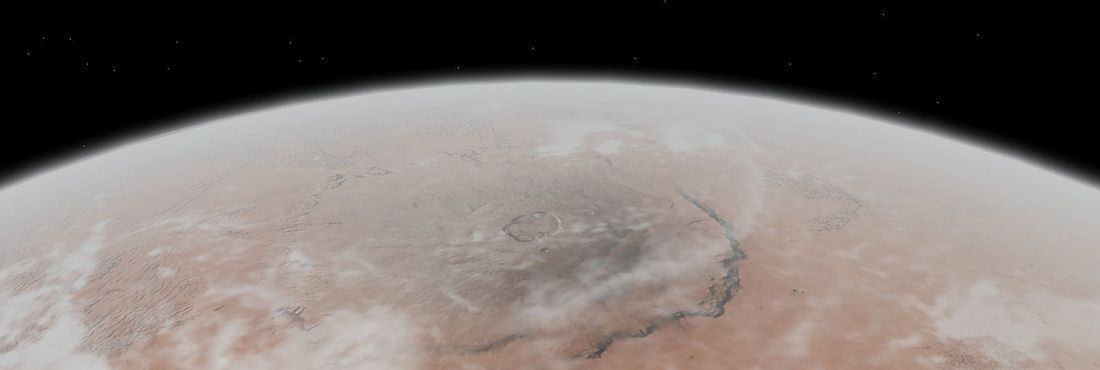 Marte, o Planeta Vermelho