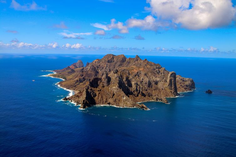 Ilha Trindade, localizada no Espírito Santo