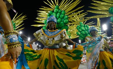 Rio de Janeiro - Desfile da Portela no segundo dia de apresentações do Grupo Especial das Escolas de Samba do Rio, na Sapucaí (Tânia Rêgo/Agência Brasil) 