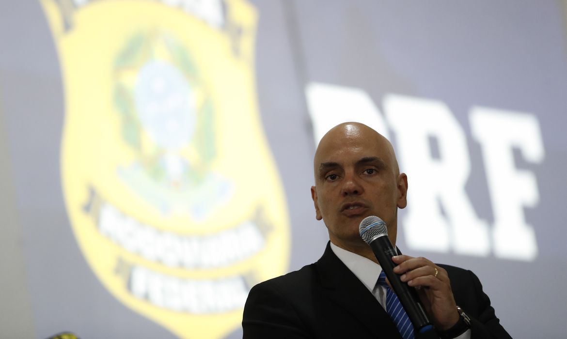 Rio de Janeiro - O ministro da Justiça e Cidadania, Alexandre de Moraes, dá início à Operação Jogos Olímpicos da Polícia Rodoviária Federal  (Fernando Frazão/Agência Brasil)