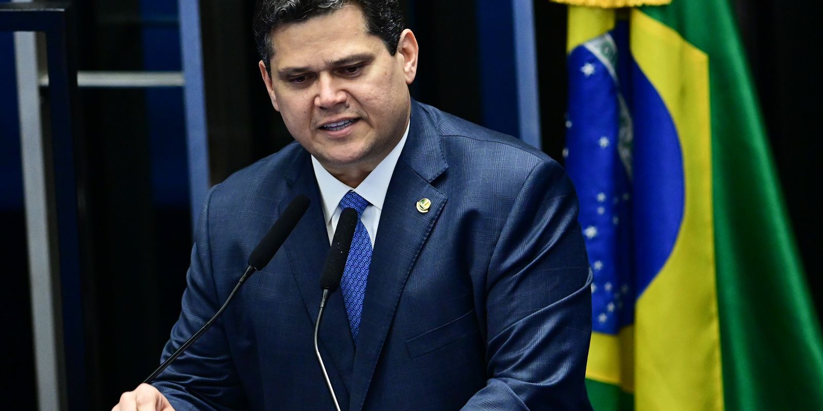 “Não estou em busca de protagonismo”, diz Alcolumbre após ser eleito