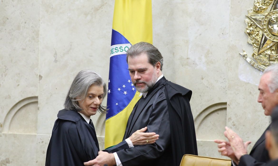 O ministro do Supremo Tribunal Federal (STF) Dias Toffoli toma posse no cargo de presidente da Corte.