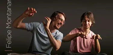 Capa do álbum Fantasia 2 - Duo Rafael Beck e Felipe Montanaro
