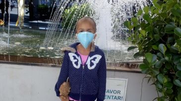 Hanna fazendo tratamento de câncer em Barretos