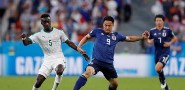 Acompanhe os comentários do jogo Japão e Senegal