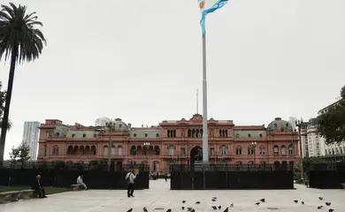 Argentina- 12/04/2025 Casa Rosada, sede da presidência da Argentina, em Buenos Aires.  REUTERS/Irina Dambrauskas
