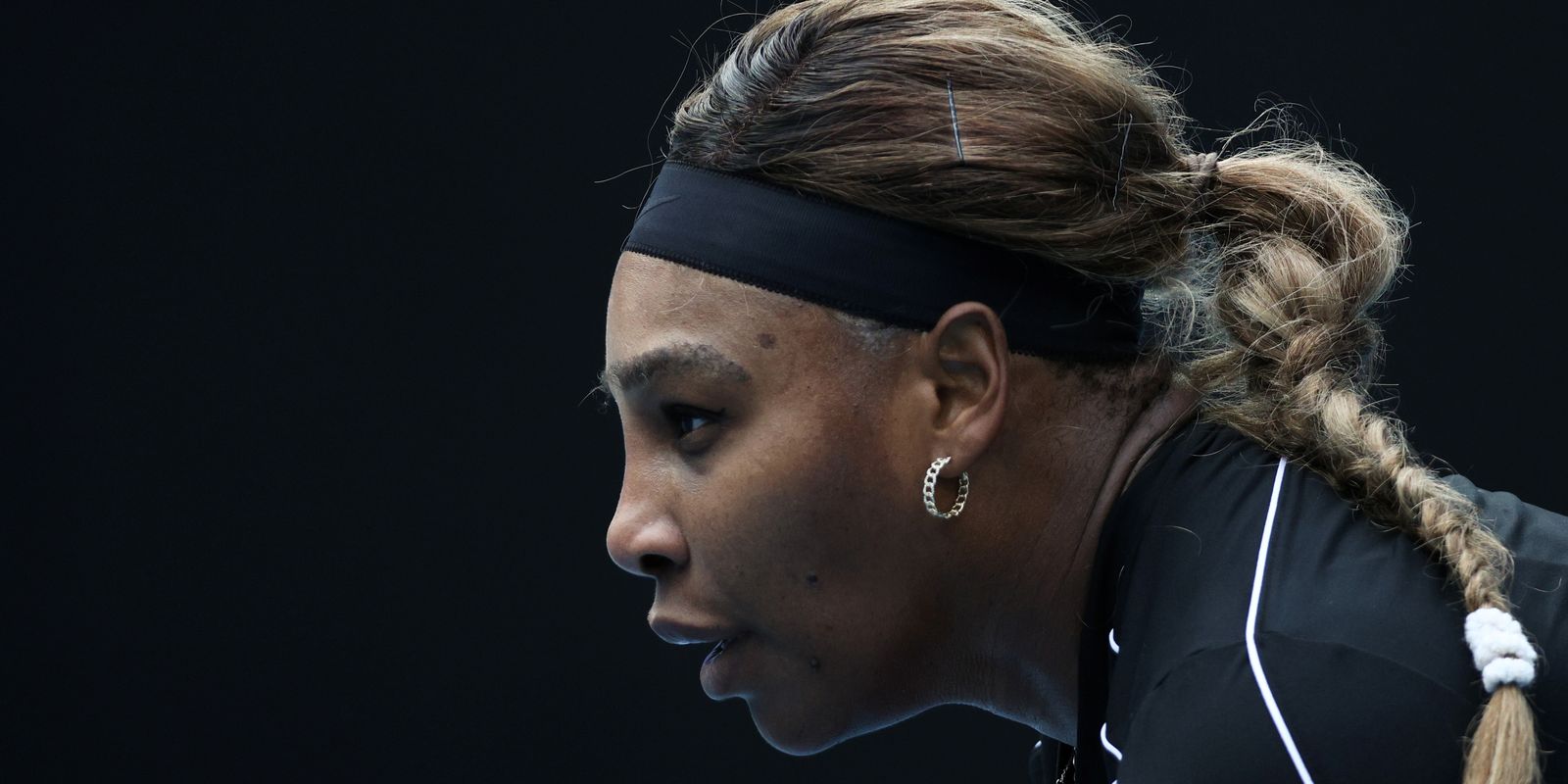 Serena Williams affronte la française Harmony Tan lors du match d’ouverture de Wimbledon