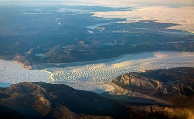 Geleira na costa oeste perto de Nuuk, Groenlândia
04/09/2021
REUTERS/Hannibal Hanschke